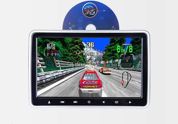 10.1寸外挂吸入式头枕DVD M-1206